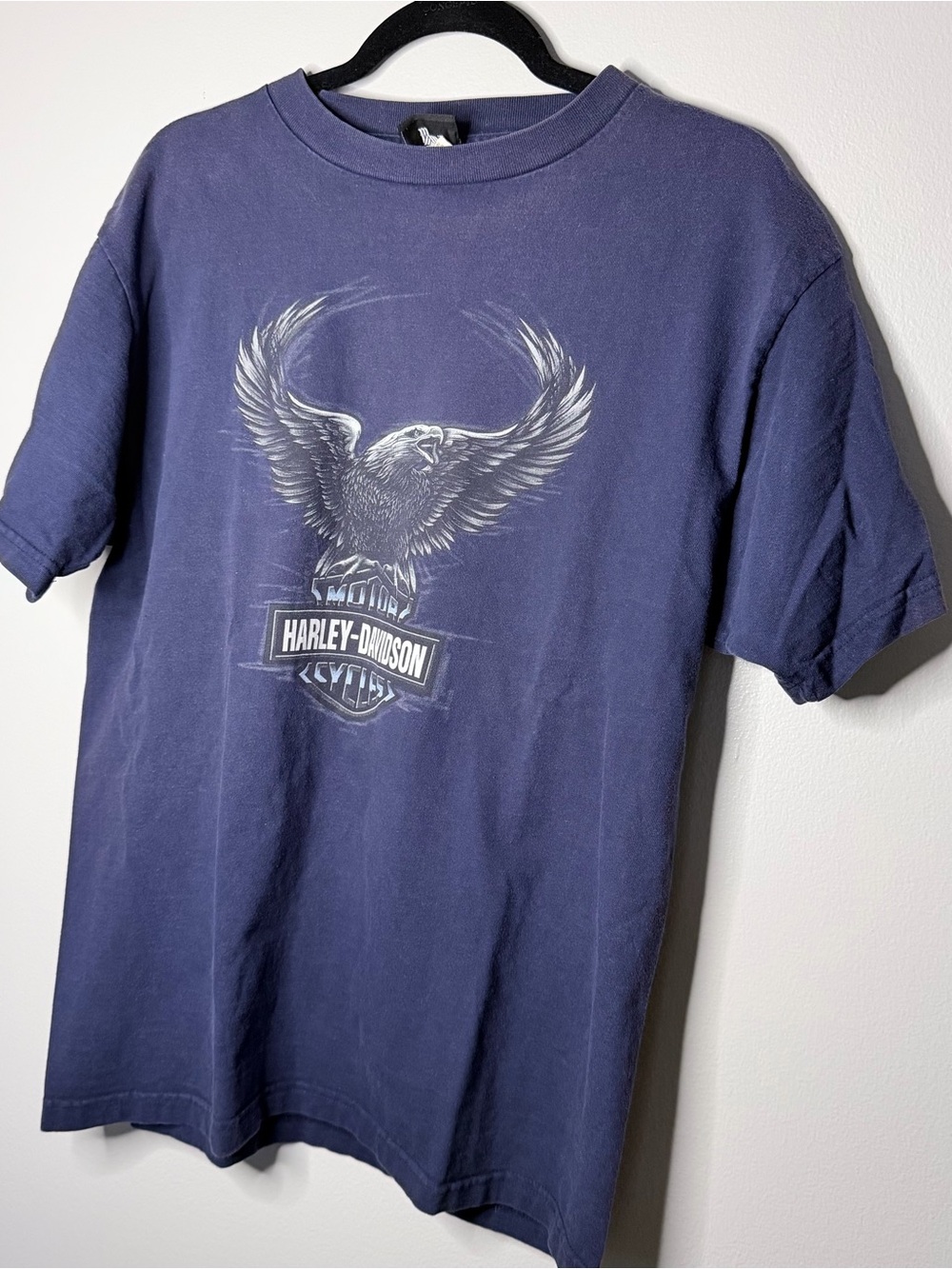 Harley-Davidson Navy Short Sleeve Eagle Graphic Tee